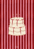 Birthday Card – Striped