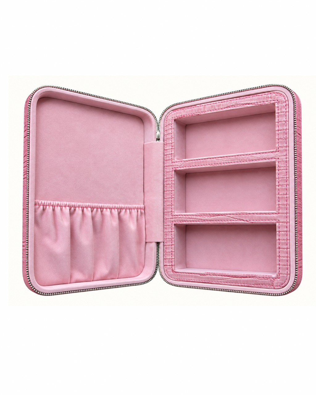 The Pink Edition case, inside view